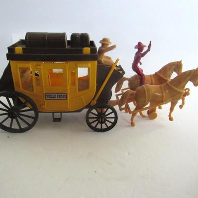 Lot 594:  Vintage Stagecoach Toy