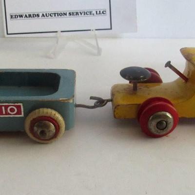 Lot 595:  Vintage Sweden Car Toy, Brio
