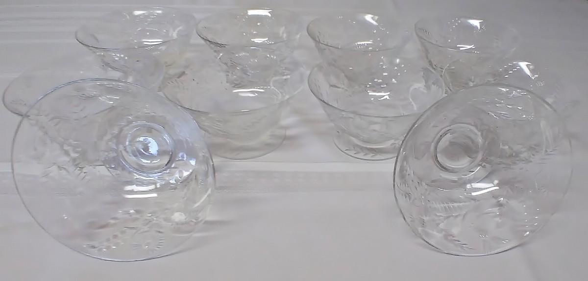 Crystal Dessert Dishes EstateSales Crystal Dessert Dishes EstateSales