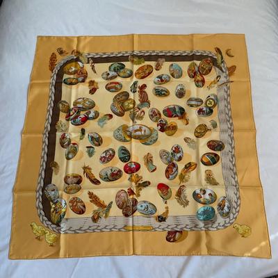 Six Hermes Paris Silk Scarves (DR-HS)