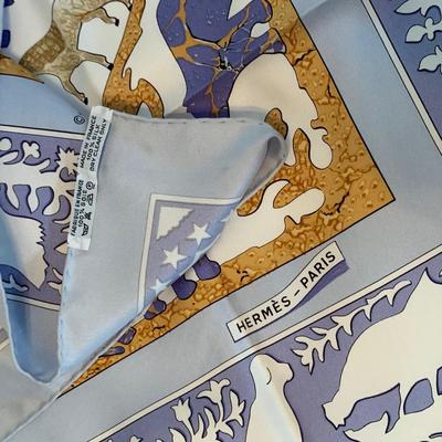 Six Hermes Paris Silk Scarves (DR-HS)