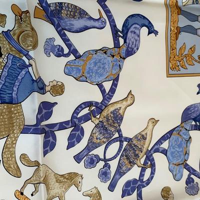 Six Hermes Paris Silk Scarves (DR-HS)