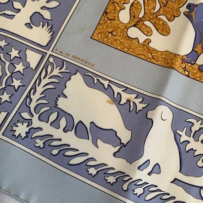 Six Hermes Paris Silk Scarves (DR-HS)