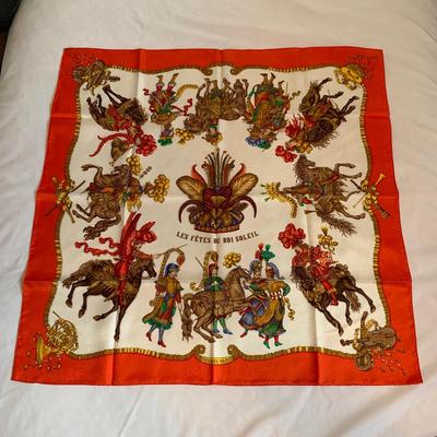 Six Hermes Paris Silk Scarves (DR-HS)