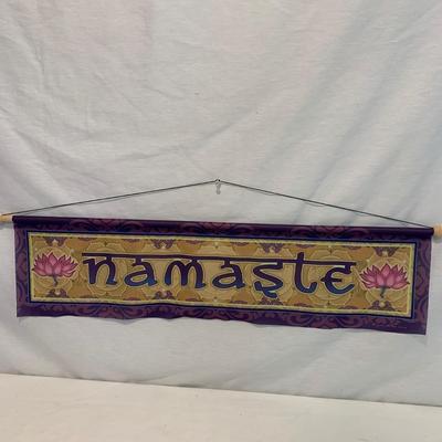 Breathe, Namaste, & Chakra Wall Hangings (LR-HS)