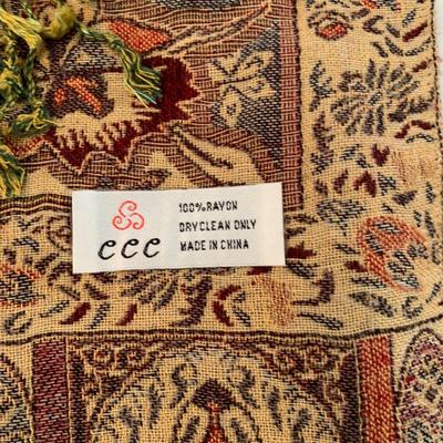 Colorful Bohemian Scarf Collection incl. Silk & Wool (GB-HS)