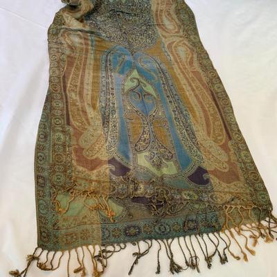 Colorful Bohemian Scarf Collection incl. Silk & Wool (GB-HS)