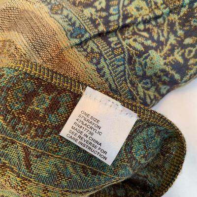 Colorful Bohemian Scarf Collection incl. Silk & Wool (GB-HS)