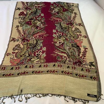 Colorful Bohemian Scarf Collection incl. Silk & Wool (GB-HS)