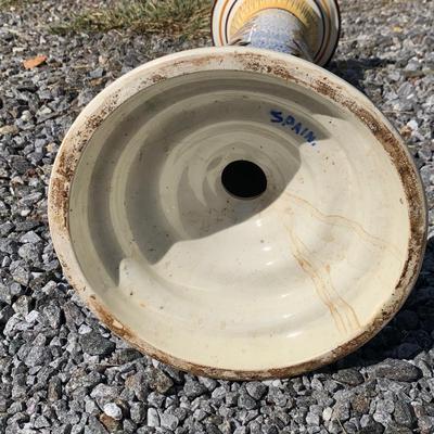 Colorful Bird Planter & Stand (O-HS)