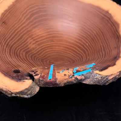 Signed Unique Wood Bowls (K-HS)