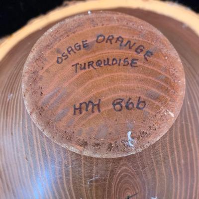 Signed Unique Wood Bowls (K-HS)
