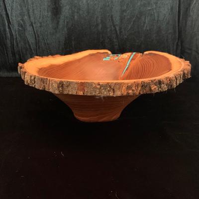 Signed Unique Wood Bowls (K-HS)