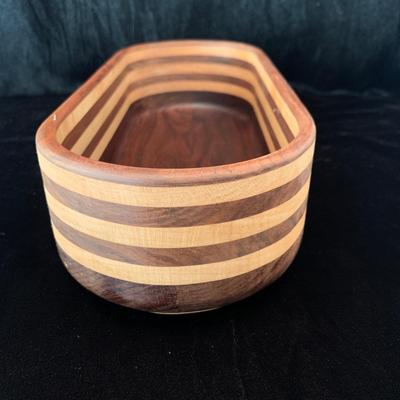 Signed Unique Wood Bowls (K-HS)