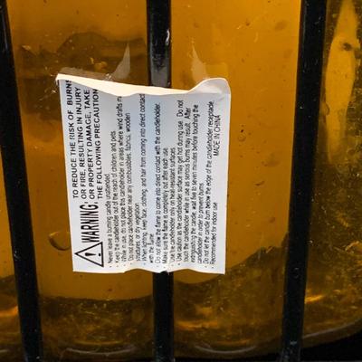 Golden Candle Holders, Electric Pottery Barn Birch Candles, & More (DR-HS)