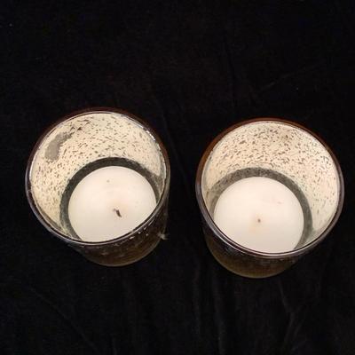 Golden Candle Holders, Electric Pottery Barn Birch Candles, & More (DR-HS)