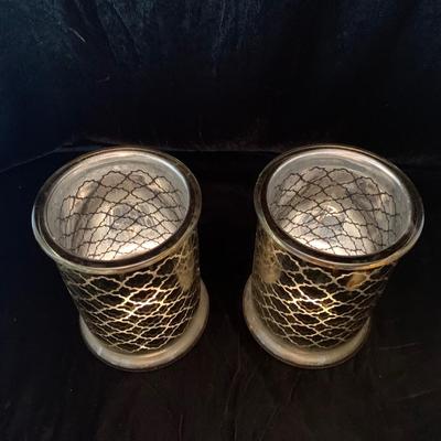 Golden Candle Holders, Electric Pottery Barn Birch Candles, & More (DR-HS)