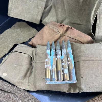 WW1 Wool radio operator uniform shirt Wool Gloves, Roll Wool bandage artillery