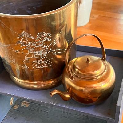 Antique Vintage Brass Copper Lot