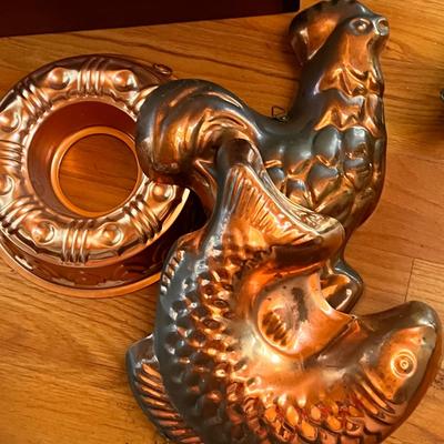 Antique Vintage Brass Copper Lot