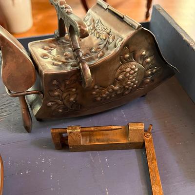 Antique Vintage Brass Copper Lot