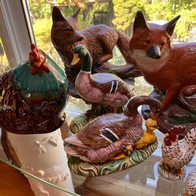 Big Lot Ceramic Figurines - Napcoware, Atlantic