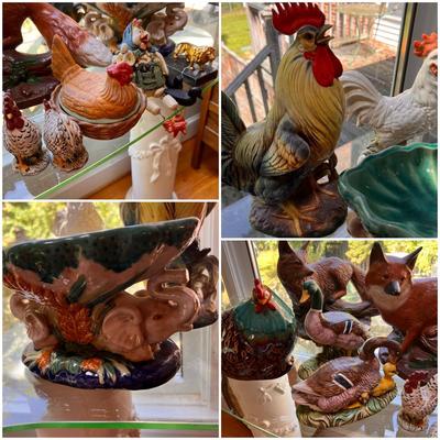 Big Lot Ceramic Figurines - Napcoware, Atlantic