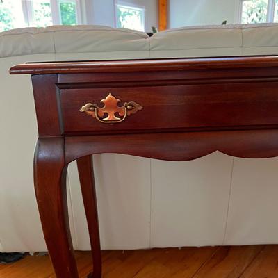 Vintage Queen Anne Style Sofa Hallway Table 52"x 16"x 29"