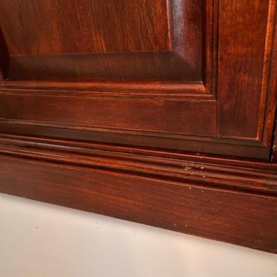 Hooker Furniture Lighted Book Shelf 2 Drawers