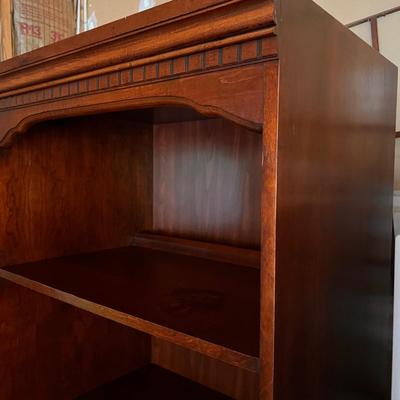 Hooker Furniture Lighted Book Shelf 2 Drawers