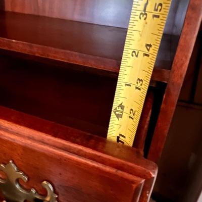 Hooker Furniture Lighted Book Shelf 2 Drawers