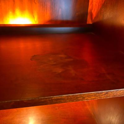Hooker Furniture Lighted Book Shelf 2 Drawers