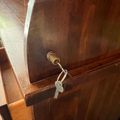 Vintage Roll Top Desk