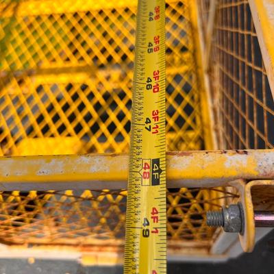 Heavy-Duty Steel All Terain Cart w Removable Sides