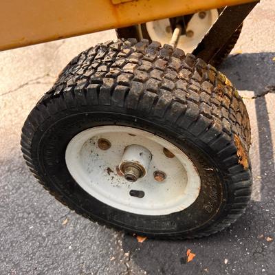 Heavy-Duty Steel All Terain Cart w Removable Sides