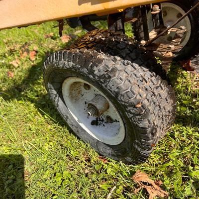 Heavy-Duty Steel All Terain Cart w Removable Sides