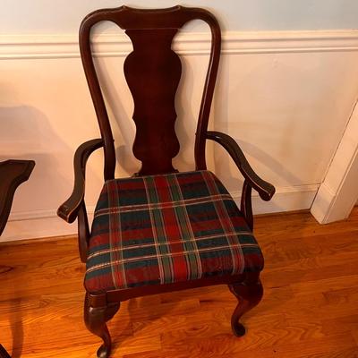 Mixed Antique Vintage Decor Lot - Table, Chair, Shelves