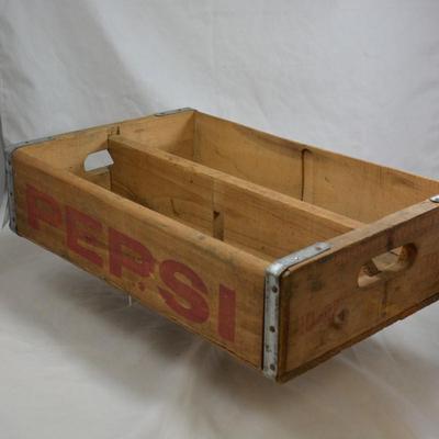 Vintage Wooden PEPSI Crate 18.5x12x4.5