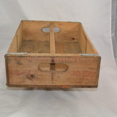 Vintage Wooden PEPSI Crate 18.5x12x4.5