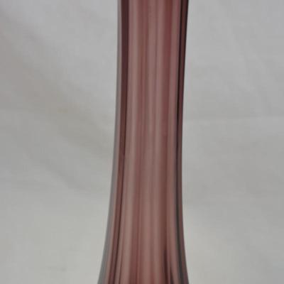 MCM Amethyst Slung Glass Vase