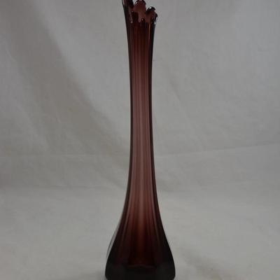 MCM Amethyst Slung Glass Vase
