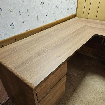 Corner Composite Wood Desk (BO-JS)