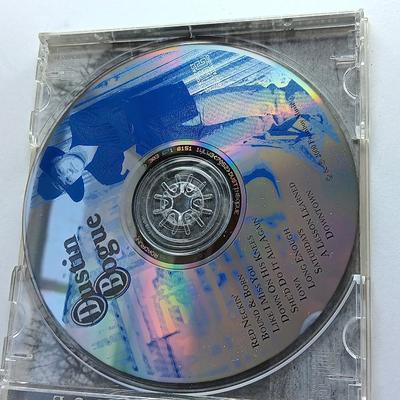 Variety of music on CD with wooden CD organizer and two travel multi - cd case organizers ONE SIGNED!