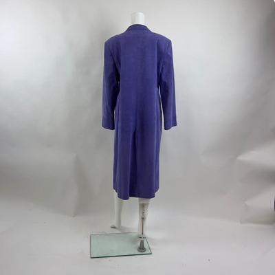 778 Vintage UltraSuede Purple Jacket Coat