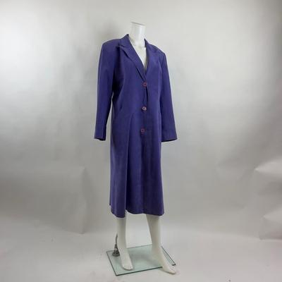 778 Vintage UltraSuede Purple Jacket Coat