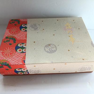 Items from China - post cards, Silk scarves new in box - and more
