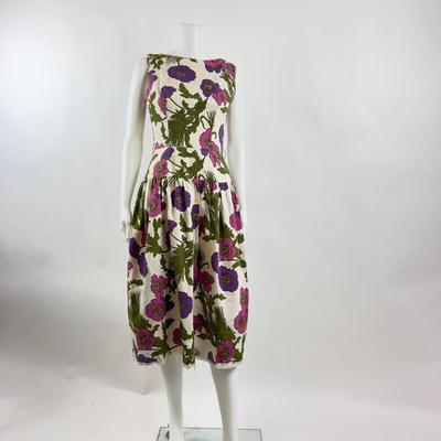 781 Vintage Union Made Floral Dress