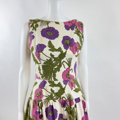 781 Vintage Union Made Floral Dress