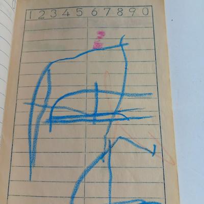 Vintage China schoolbooks and comic books