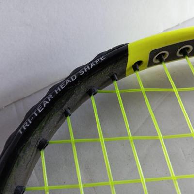 E-Force Racquetball Racket X1 Black with Tri-Tear Head Shape
